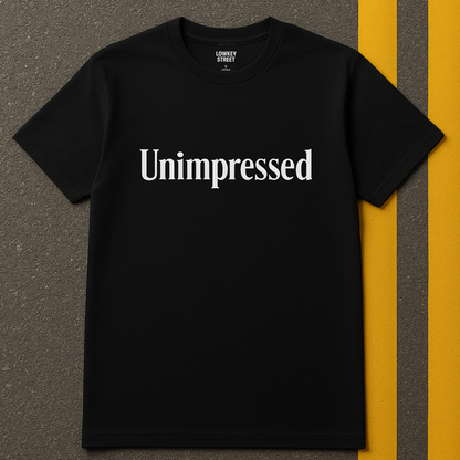 Unimpressed Graphic Tee