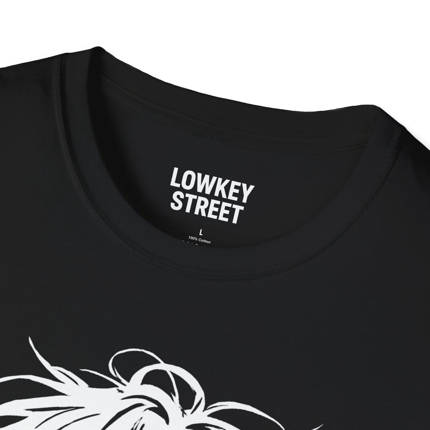 Lowkey Over It T-Shirt Messy Hair