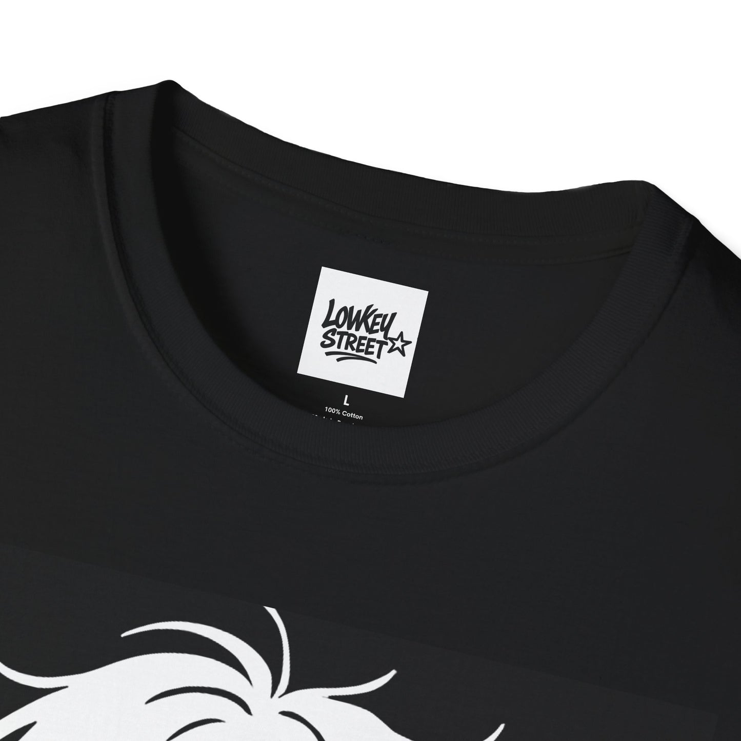 Lowkey Over It Anime Tee — Moody Girl Graphic T-Shirt