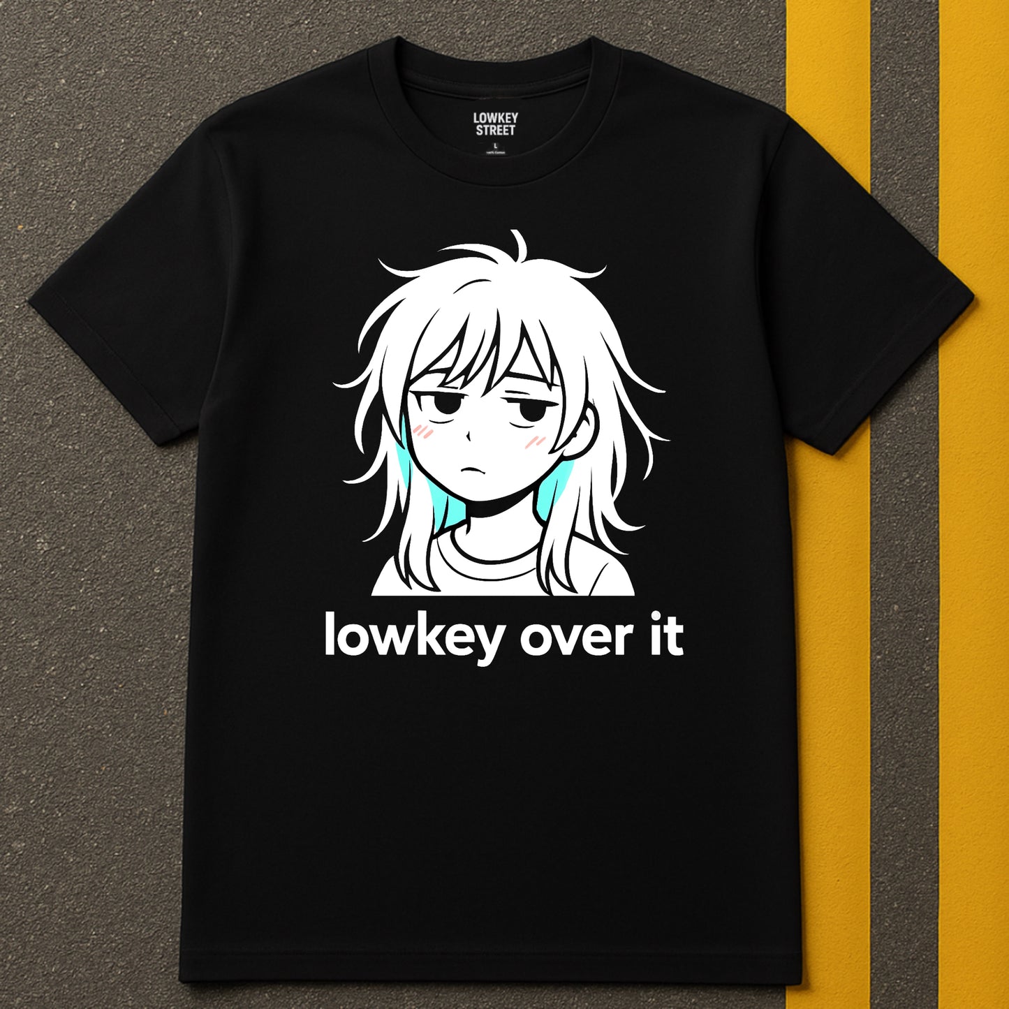 Lowkey Over It T-Shirt (Head Tilt)